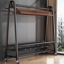 衣帽架落地挂衣架新款 放衣服置衣架子收纳置物金属简易卧室客厅