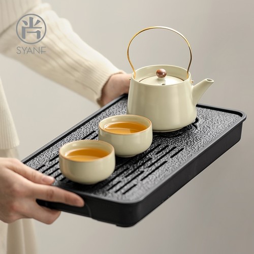 尚言坊汝窑功夫茶具小套装