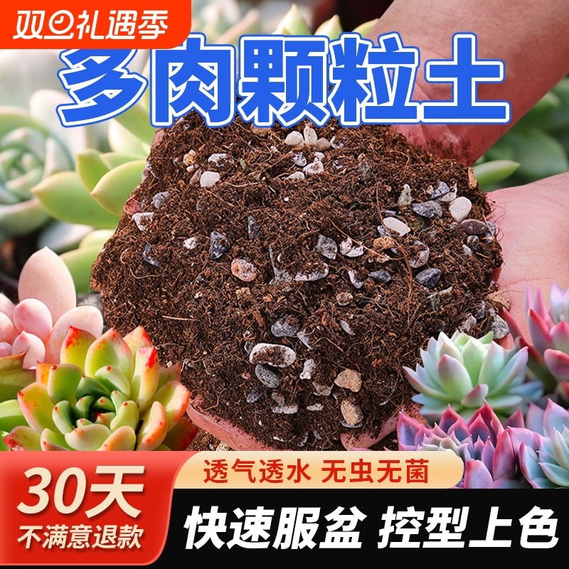 多肉专用颗粒土多肉植物营养土肉肉盆栽叶插纯颗粒种植土壤通用型