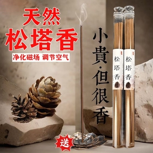 线香家用室内香薰官方旗舰店正品 天然松塔香招财净化磁场正宗中式