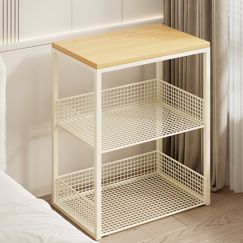 床头柜简约现代卧室家用床头简易收纳置物架出租房用多功能小方桌