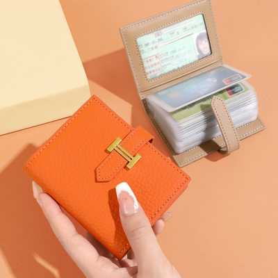 高档卡包女款2026新款小众设计大容量多卡位驾驶证件包卡套夹零钱