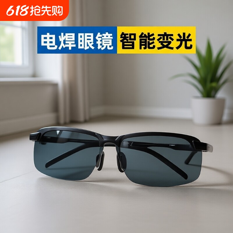 电焊专用眼镜电焊眼镜自动变光防辐射强光氩弧焊二保焊气焊多功能