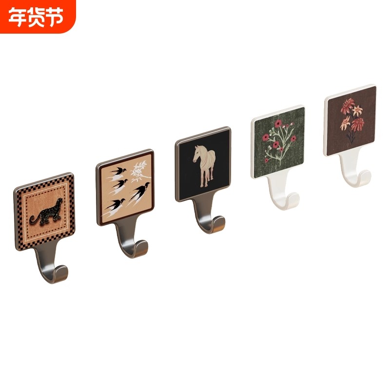 磁吸贴挂钩强力强磁免打孔入户门钥匙收纳粘钩厨房壁挂冰箱贴承重,收纳整理,挂钩/粘钩,淘宝优惠券,粉丝福利购,淘宝优惠卷