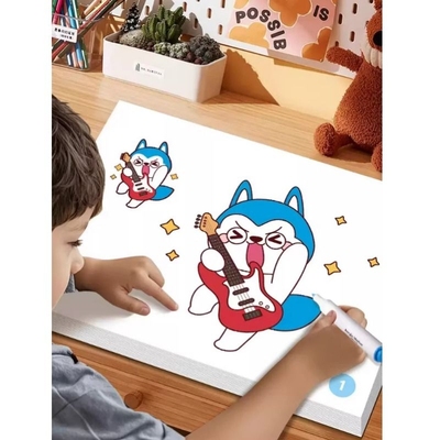 儿童魔法遇水漂浮笔白板笔可擦彩色水彩画笔悬浮笔上学记画本涂色