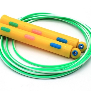 新品 608比赛训练胶绳 太仓新健牌彩色学生快速跳绳型号XJ