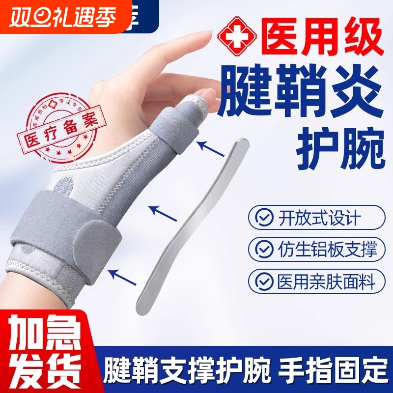 【医用级】腱鞘支撑护腕手指固定