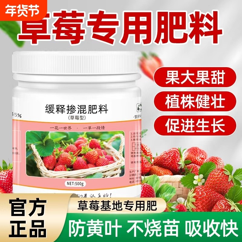 草莓专用肥料缓释肥家用有机肥复合肥盆栽开花结果平衡肥施肥化肥,鲜花速递/花卉仿真/绿植园艺,家庭园艺肥料,淘宝优惠券,粉丝福利购,淘宝优惠卷
