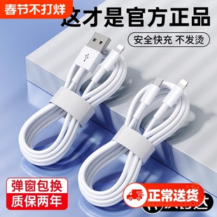 适用iPhone17数据线16promax正品14苹果13充电线17器PD20w手机11/XR快充8p车载iPad平板12闪充2米原7plus装