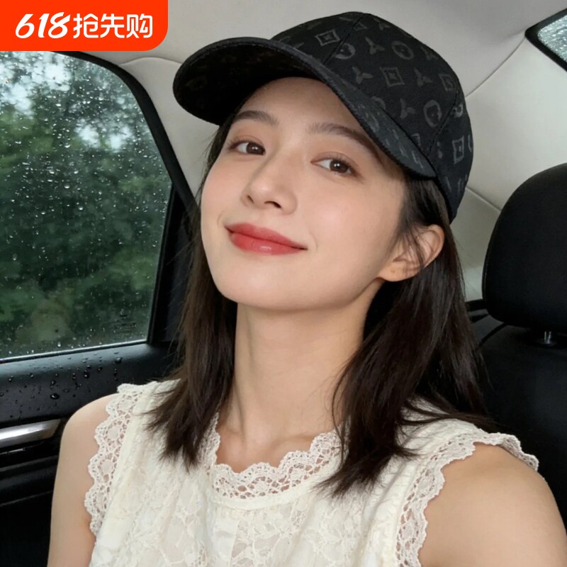 新款百搭鸭舌帽棒球帽遮阳韩版时尚帽子休闲遮阳帽洋气防晒男女