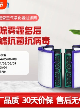 适配Dyson戴森空气净化器滤芯TP/HP/DP04/05/06/09风扇PH0207滤网