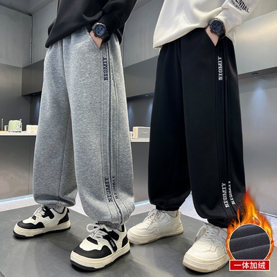 儿童加绒运动裤|超4000次加购