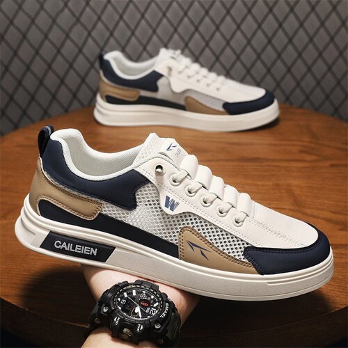 帆布男鞋夏季透气休闲板鞋男士一脚蹬运动工作软底轻便小白鞋男鞋