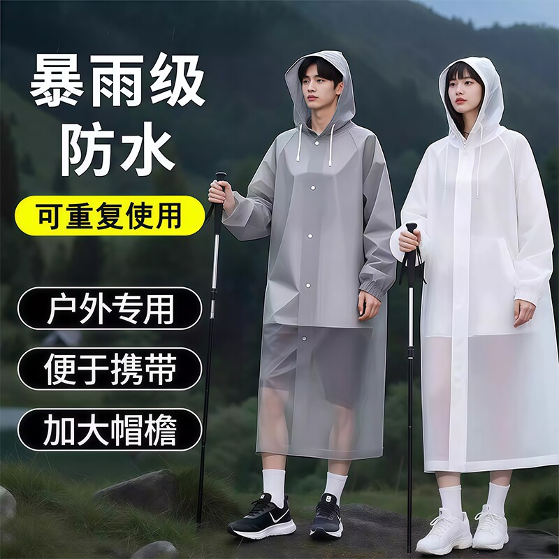 一次性防水雨衣3件装|千人加购图片