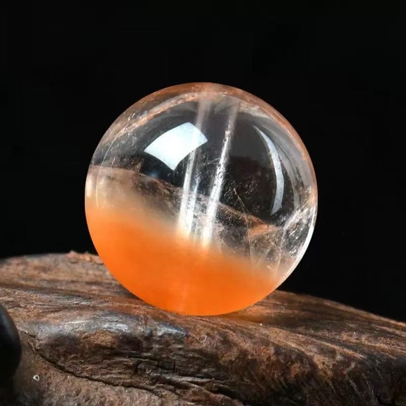 红兔毛散珠圆珠聚宝盆多宝红水晶手链手串招财diy饰品配件