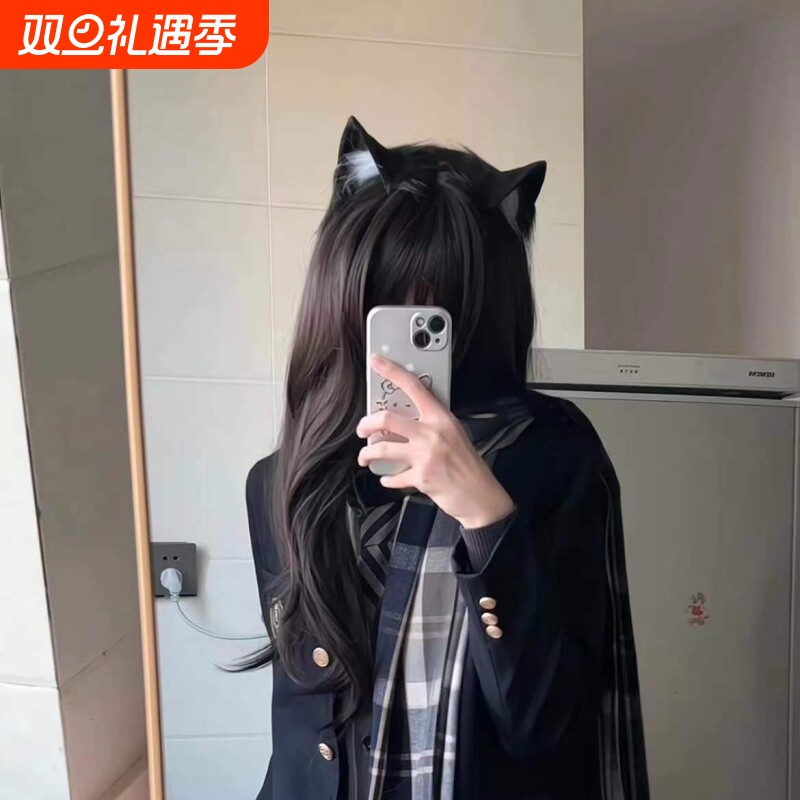 手作猫耳娘原创猫耳朵发箍头饰 cos仿真立体兽耳KC可爱耳朵lo