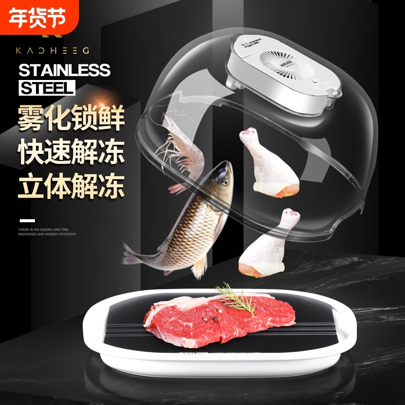 德国解冻器神器保鲜快速家用食物解冻机商用食品肉化冻盘牛排恒温,厨房/烹饪用具,导热盘/解冻盘,淘宝优惠券,粉丝福利购,淘宝优惠卷