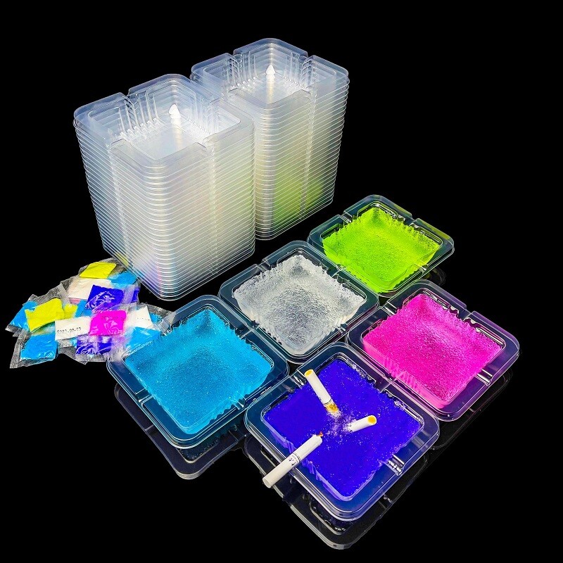 灭烟沙香味一次性防飞灰烟灰缸加厚酒店客房除烟味空气清新剂客厅