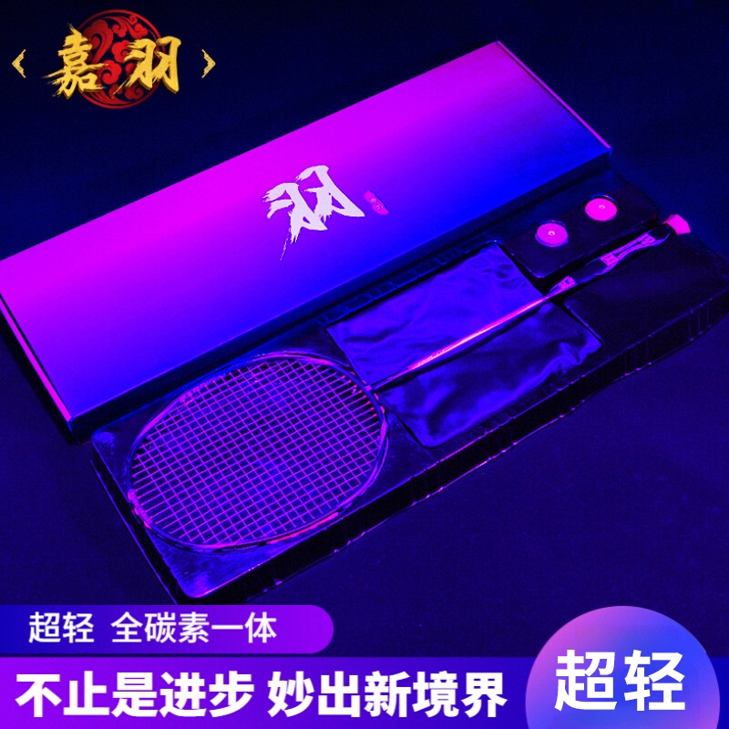 嘉羽风战羽毛球拍单拍