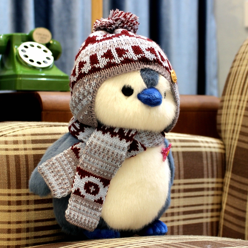 正版哈尔滨小企鹅毛绒玩偶文创