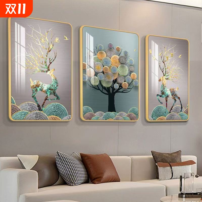 现代简约壁画装饰画|千人加购