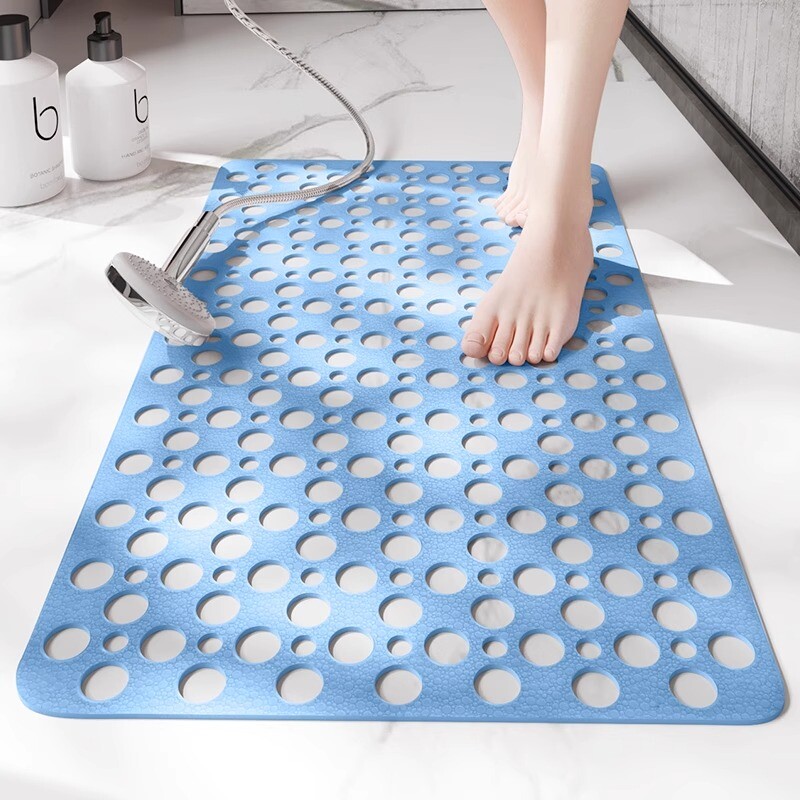 环保tpe材质浴室防滑垫沐浴缸淋浴房洗澡卫生间地垫吸盘防摔脚垫