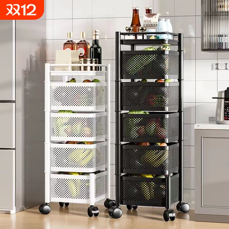厨房旋转置物架多层|千人加购