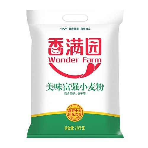 香满园美味富强小麦粉2.5kg