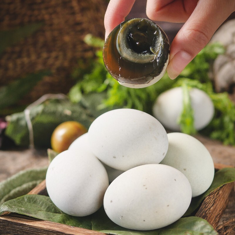 高邮松花蛋清仓】特级皮蛋松花蛋松花无铅工艺变蛋整箱批发价