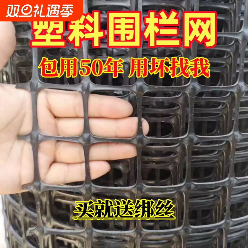 塑料围网养殖防护拦鸡鸭胶网家用菜园玉米护栏栅栏户外养鸡围栏网