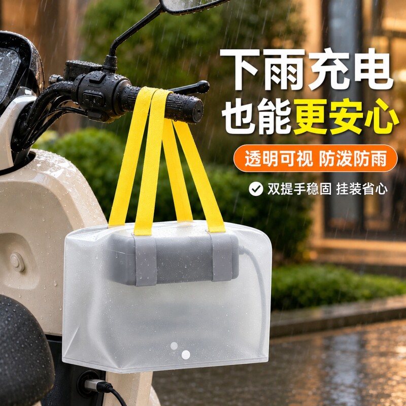 电动车防雨罩户外防水收纳袋图片