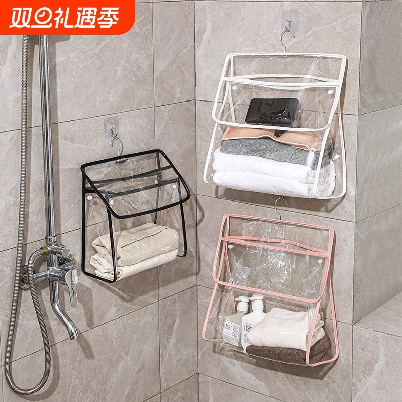 透明洗漱浴室防水挂袋收纳袋大学生开学必备住校必备神器宿舍好物