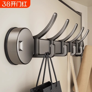 吸盘强力挂钩挂衣架免打孔门后置物架浴室墙上排钩卫生间厨房玻璃