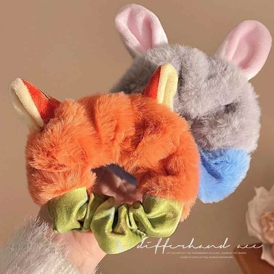 朱迪尼克毛绒大肠发圈头绳