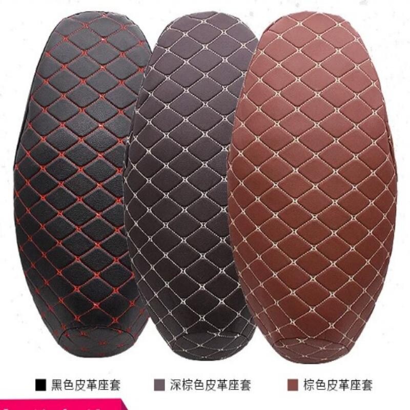防水加厚座套3d皮革座包垫子踏板电动车 电瓶车摩托车坐垫套防嗮
