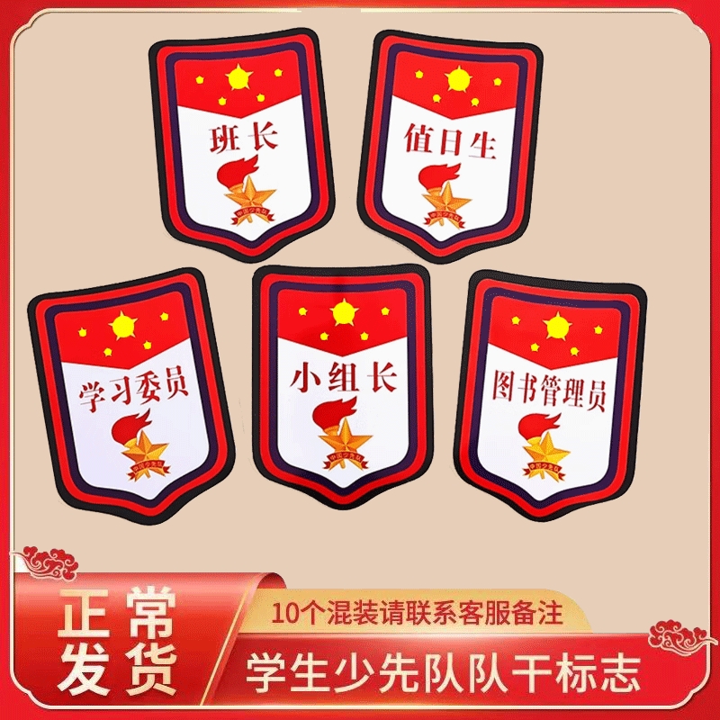 小学生臂章少先队标志