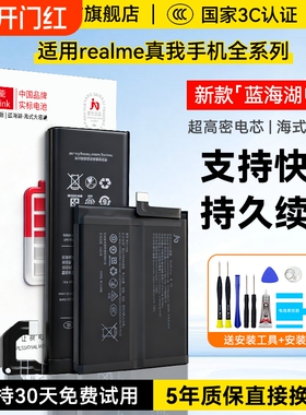 角能适用真我gtneo5电池gt5原装gt大师gt2pro探索realme手机q2 q3pro大容量x7pro至尊x50原厂v11 v20闪速版2t
