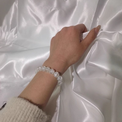 爆闪碎冰冰白阿塞白水晶散珠