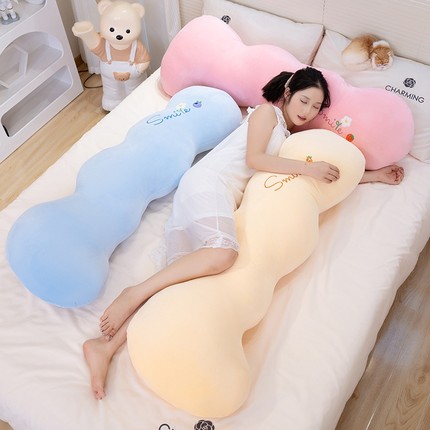 云朵玩偶毛绒玩具长条睡觉抱枕女生专用床上侧睡夹腿靠枕头可拆洗