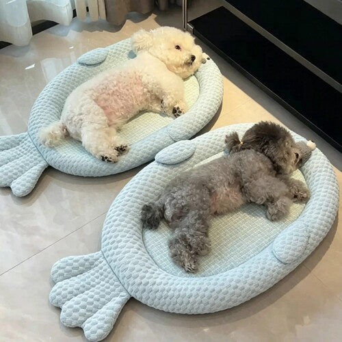 狗狗冰垫宠物猫咪夏季凉感冰豆豆狗床猫窝睡觉垫子夏日大型降温
