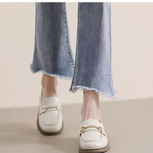 意尔康心选软皮法式小皮鞋女2026秋季新款一脚蹬浅口平底单鞋通勤