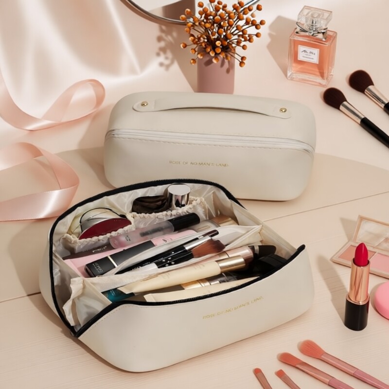 化妆包女2025新款便携式大容量可手提收纳包高端旅行洗漱包袋分区