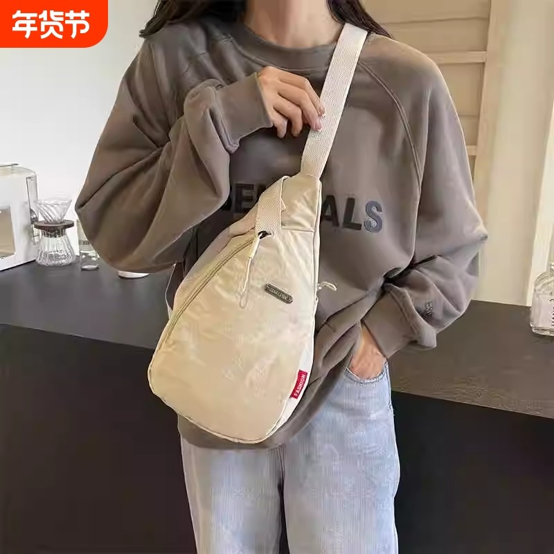 潮牌胸包男女手机斜挎包时尚简约骑行包休闲百搭轻便运动风小背包,箱包皮具/热销女包/男包,胸包,淘宝优惠券,粉丝福利购,淘宝优惠卷