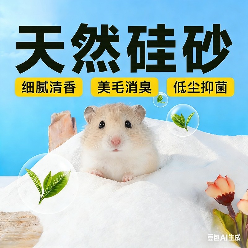 仓鼠浴沙金丝熊龙猫专用洗澡沙浴室沙尿砂二合一杀菌除臭用品大全,宠物/宠物食品及用品,浴沙/尿砂,淘宝优惠券,粉丝福利购,淘宝优惠卷