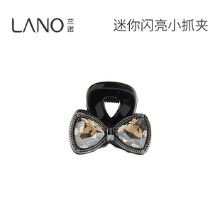 发量少半扎发鲨鱼夹发饰 兰诺蝴蝶结迷你小抓夹女高级感2025年新款