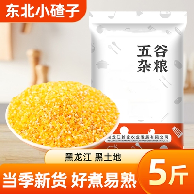 东北农家小碴子玉米碴子