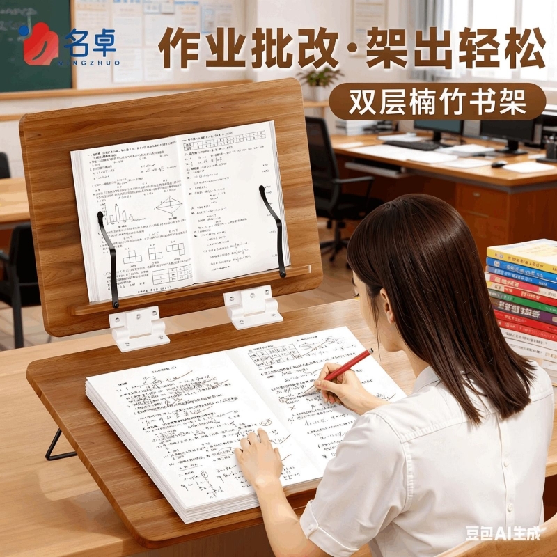教师批改作业神器【双层阅读架】