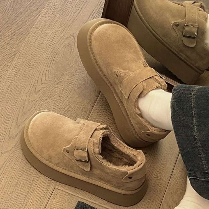 厚底秋冬棉鞋女加绒|万人收藏