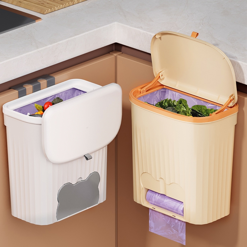 厨房壁挂式家用厨余垃圾桶