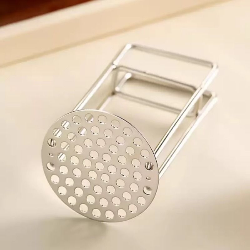 土豆泥304不锈钢土豆压泥器家用按压捣碎器婴儿辅食压泥勺工具